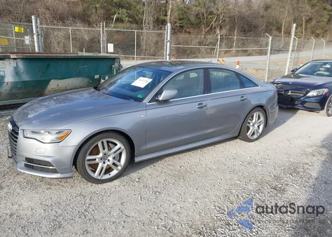 2016 Audi A6 2.0T Premium Plus from USA, damaged, VIN WAUGFAFC1GN178918